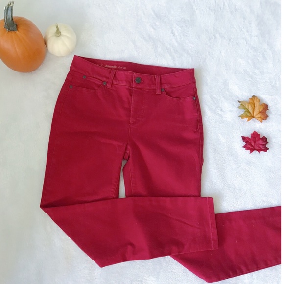 Talbots Denim - red mom jeans